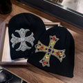 Niche Cross Gem Wool Hat